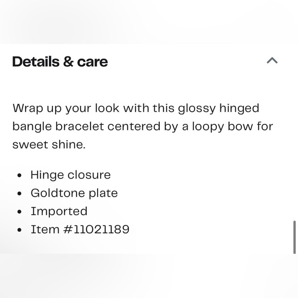 Kate Spade Bow Meets Girl Gold Bracelet - Picture 2 of 4